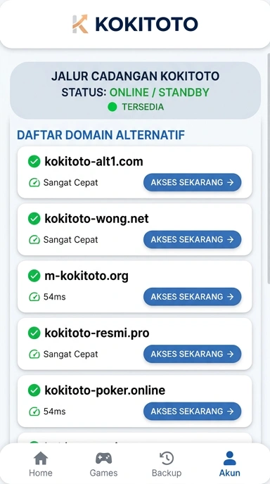 Link Alternatif Kokitoto untuk Pengguna Android