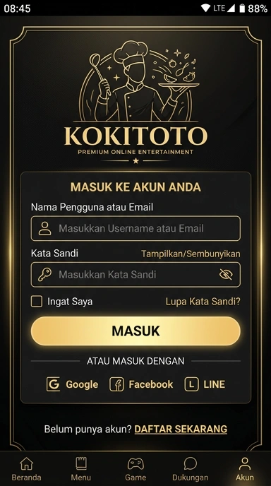 Masuk Akun kokitoto - Panduan Lengkap dan Mudah