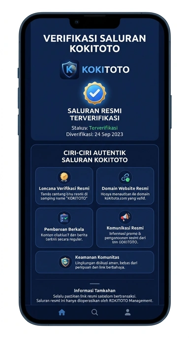 Kanal Resmi Kokitoto untuk Pengguna Android di Indonesia